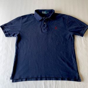 Men’s Ralph Lauren polo, M, Navy Blue